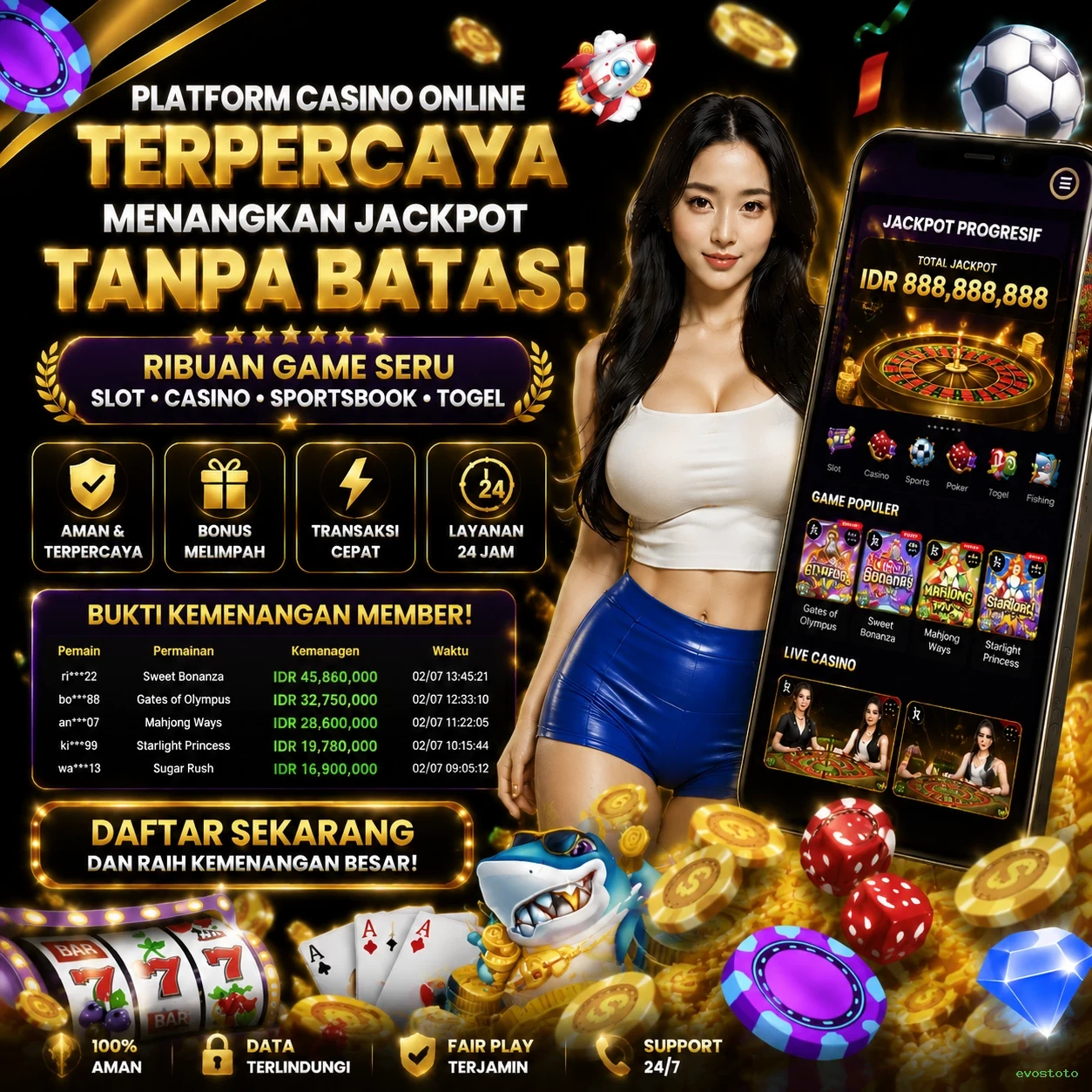 evostoto Dukungan Pelanggan